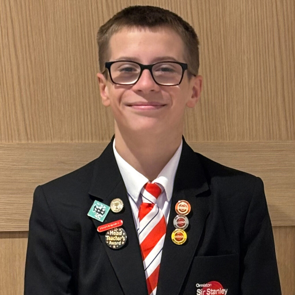 Pupil co-host Aiden W